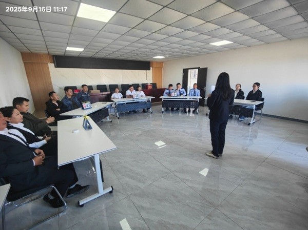 民族政策潤心田、中華民族一家親——額鹽公司組織開展民族政策宣講和知識(shí)競(jìng)賽活動(dòng)